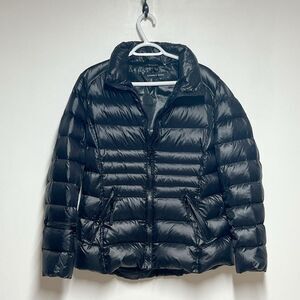 Marc New York 650 Duck Down Filled Winter Coat Black Womens Sz L